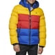 thumbnail image 1 of Chaqueta Tommy Hilfiger con capucha para hombre, color amarillo/rojo/azul, 1 of 3