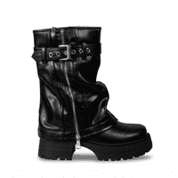 Pand G - Bota Mujer Biker Plataforma Pg24280