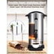 thumbnail image 3 of Urna de café OSTBA 950W 50 tazas/8,3 L de acero inoxidable 304, 3 of 9