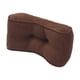 thumbnail image 3 of Cojín Lumbar de Pana para Oficina, Hogar, Silla de Coche, Color Café, 3 of 3