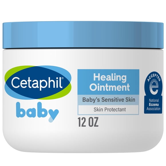 Pomada curativa Cetaphil para dermatitis del pañal para bebés, 355 ml, piel seca