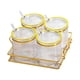 thumbnail image 1 of Caja de condimentos Transparente 4 Rejillas, 1 of 3