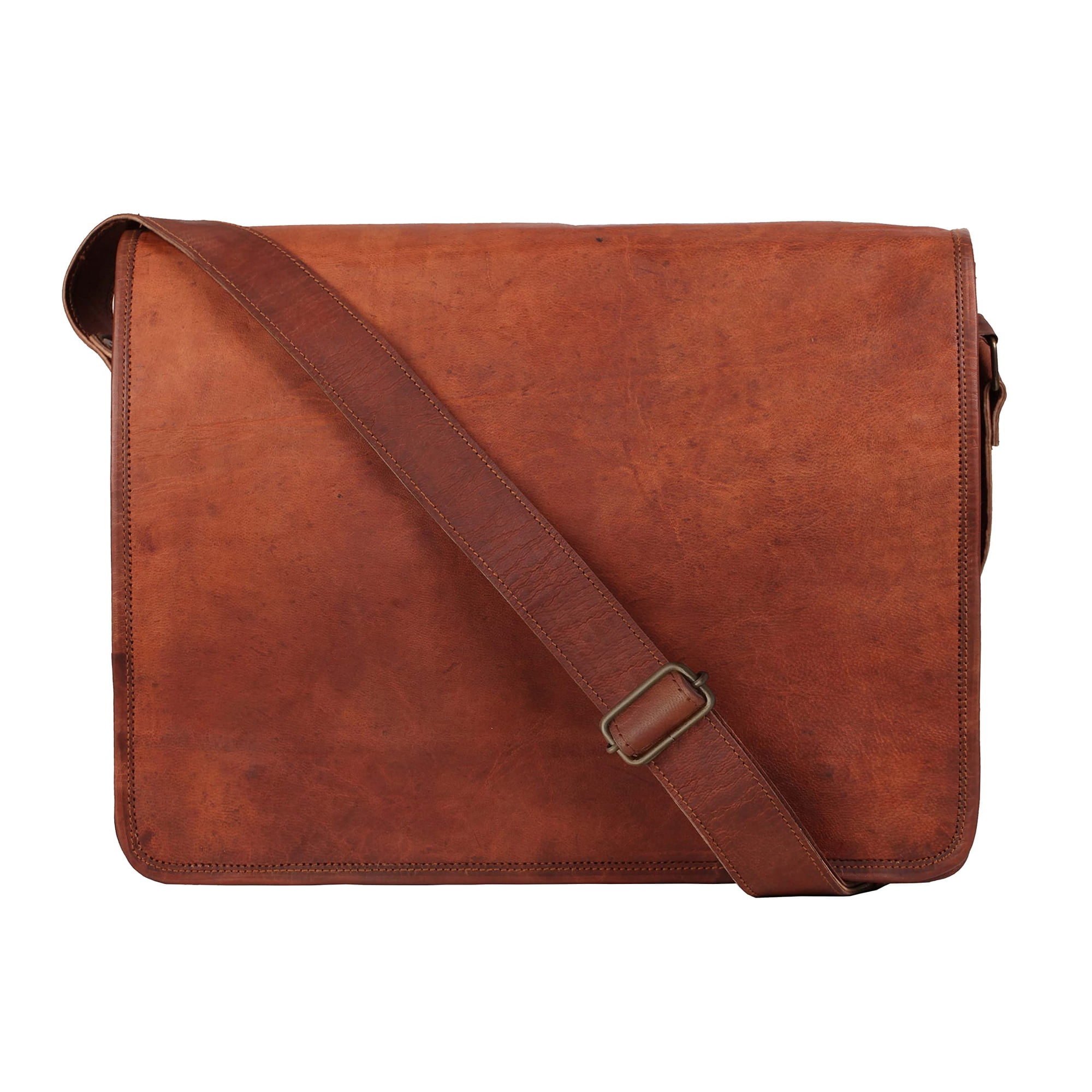 Bandolera Rustic Town De Piel Para Tablet Ipad De 11 Pulgadas, Unisex