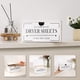 thumbnail image 4 of Soporte para sábanas para secadora HouseJoy White Rustic Farmhouse Wood, 4 of 7