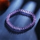 thumbnail image 1 of 1pc Stylish and Elegant Faceted Crystal Bracelet for Women - Adds a Touch of Sparkle to Any Outfit, 1 of 5