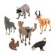 thumbnail image 5 of 6x Figuras De Animales Juguetes Modelo De Animales Salvajes Para Ni?os Favores De Fiesta Para Ni?os Estilo B, 5 of 5