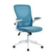thumbnail image 1 of Silla De Oficina Con Reposa Brazos Azul, 1 of 6