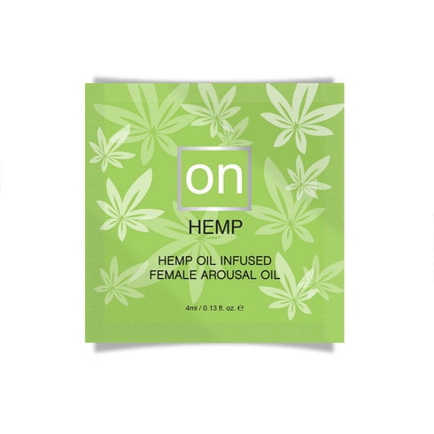 Aceite Estimulante de Clítoris con Aceite de Cáñamo Sachet
