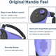 thumbnail image 3 of VR Accesorios Set Para Meta Quest 3, Cubierta protectora para la cara, empuñaduras para el mando, cubierta para los auriculares, protector para la lente y cubierta para la carcasa - Morado, 3 of 8