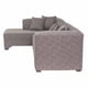 thumbnail image 3 of Seccional Sinar izquierdo - Tela Lino Sidelli Gris, 3 of 7