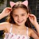 thumbnail image 3 of MONOOC Collar con inicial y dije de gato para niñas, 3 of 3