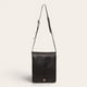 thumbnail image 3 of Bandolera Bolso de Cuero Unisex Lautaro OLKI - Negro Floated, 3 of 7