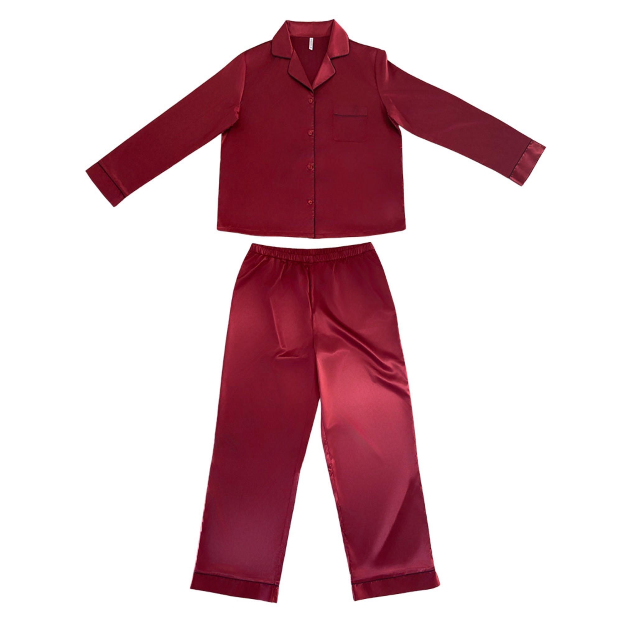 Pijama Satín Mujer XXL