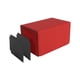 thumbnail image 5 of Caja De Baraja De Cartas Coleccionables, Estuche De Juego Para Cartas De Colección, Cartas De Fútbol, TCG, Rojo, 5 of 5