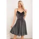 thumbnail image 2 of Vestido Mujer Formal Fiesta Gala Noche Calidad Premium Brillos 2021, 2 of 3
