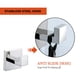 thumbnail image 2 of Juego de accesorios de baño TQKAG de acero inoxidable cromado de 4 piezas, 2 of 7