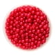 thumbnail image 3 of 500 unids 6 mm redondo plástico imitación perla espaciador perlas bricolaje arte rojo, 3 of 3