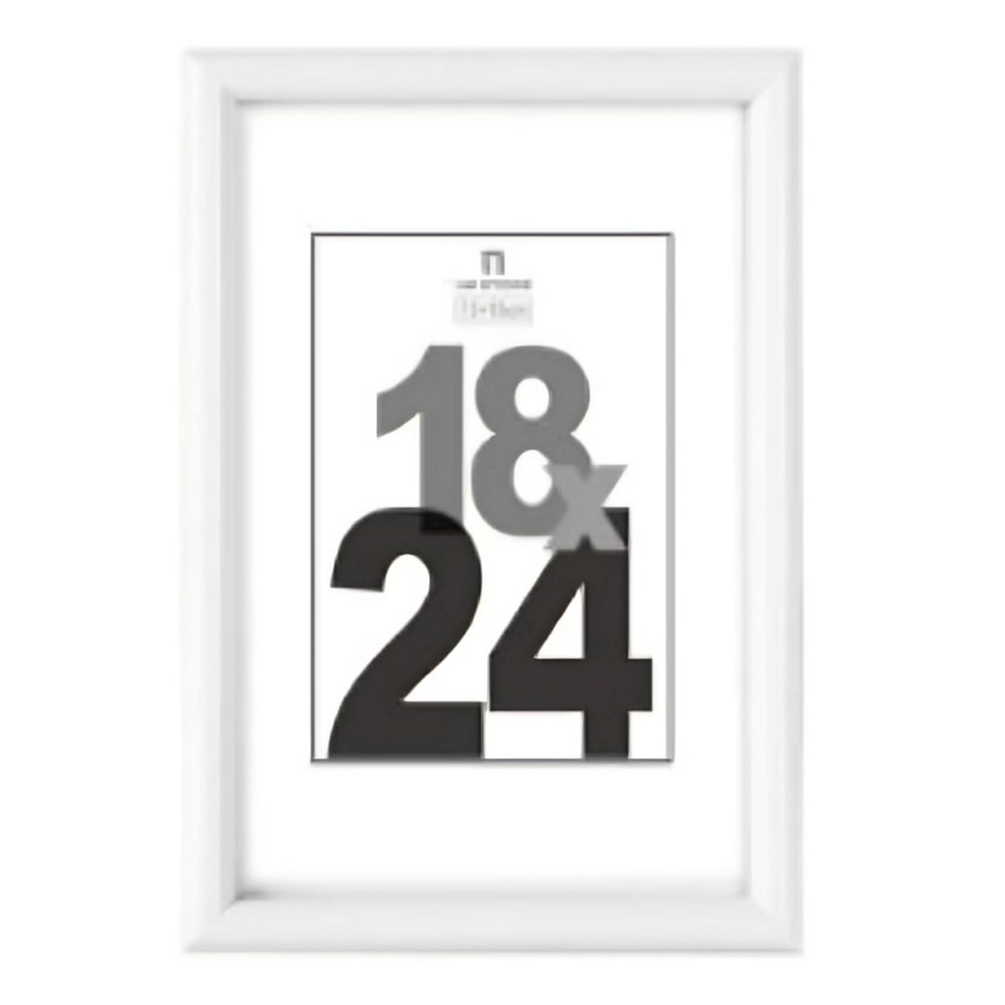 Genérico - Marco De Foto Blanco 18x24 Cm