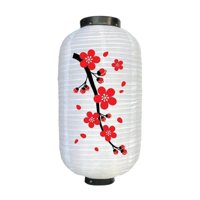 Bothyi - Linterna De Estilo Japonés Colgante Para Festival De Primavera Restaurante Cumpleaños Cuerpo Blanco Bigflower