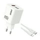 thumbnail image 1 of Cargador Carga Rápida 65w Triple Usb Usb-c +cable Lightning, 1 of 5
