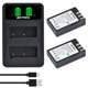 thumbnail image 1 of Batería Batmax EN-EL9 (2 unidades) + Cargador USB Dual, 1 of 8
