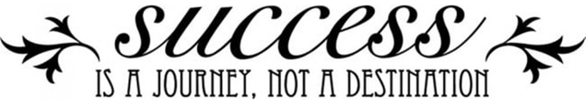 Rienda Libre Graphics - Decomural Success Is A Journey Inspirational Ws-17419