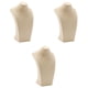 thumbnail image 1 of conjunto de 3 collar colgante pantalla busto maniquí soporte de soporte de rack, ropa de cama, 1 of 5