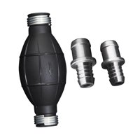 Ioensy - Bomba De Manguera De Sifón De Gasolina, Bomba Manual De Sifón Con 2 Mangueras Aptas Para Gas Combustible