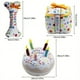 thumbnail image 4 of Plush Pet Toy, Birthday Cake Design Dog Chew Toy, Interactive Dog Squeaky Toys, Pet Toys, 4 of 5