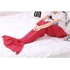 thumbnail image 2 of Manta Tipo Cola de Sirena Rojo, 2 of 2