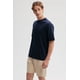 thumbnail image 2 of Polera Hombre Loose Fit Azul Marino, 2 of 4