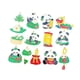 thumbnail image 3 of 15 Colgantes Con Forma De Panda, Ideales Para Regalos De Acción De Gracias, Eventos Y Regalos., 3 of 5