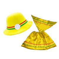 Genérico - Traje Nortino Niña Baile Fiestas Patrias Disfraz