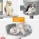 thumbnail image 3 of Rascadores Para Gatos Torre Juguete Con Yute 116cm Gris, 3 of 8
