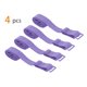 thumbnail image 2 of Correas de Sujetador Elásticas Ajustables de 1.5cm para Mujeres 2 Pares Púrpura, 2 of 5