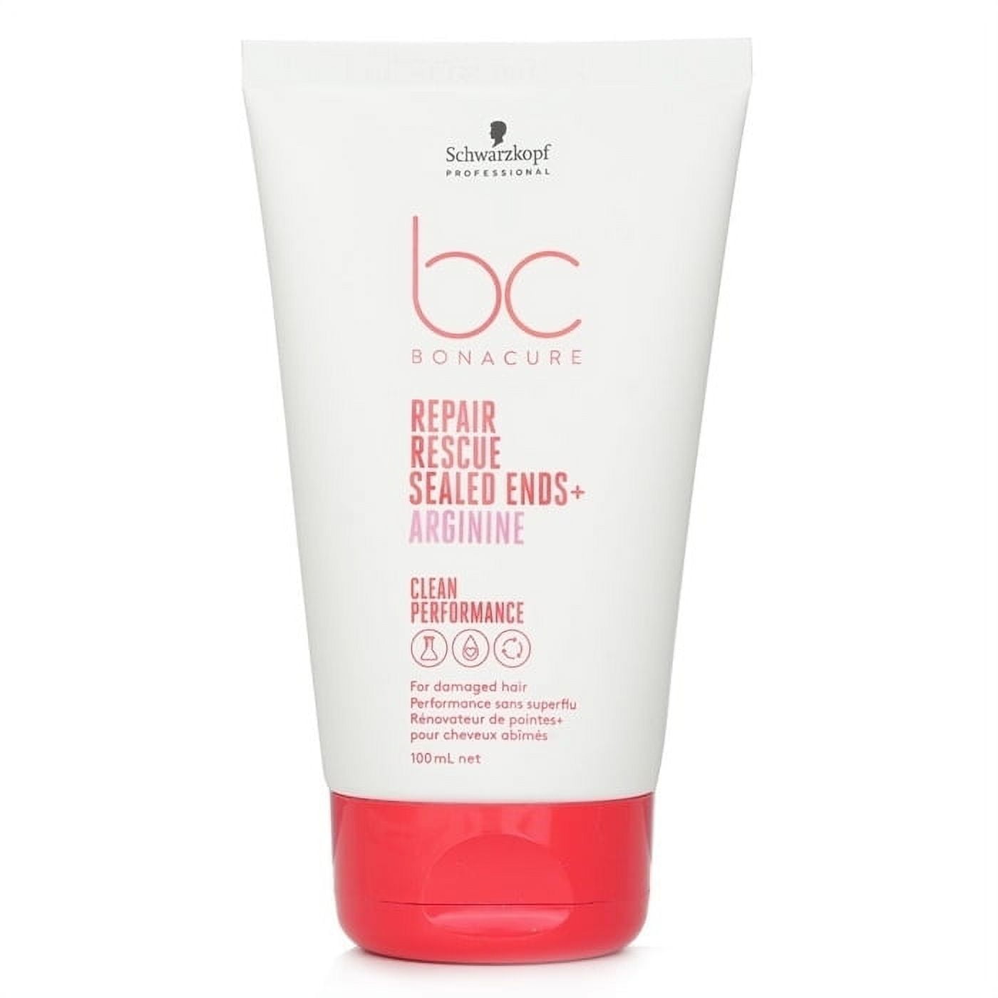 Schwarzkopf Bc Repair Rescue Puntas Selladas + Arginina (para Cabello Dañado) 100 Ml/3,38 Oz
