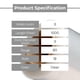 thumbnail image 4 of Film estirable PackagingSuppliesByMail de 18 rollos, 3 in x 305 m, calibre 80, 4 of 9