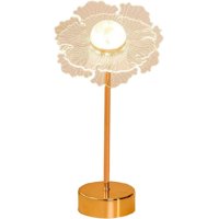 Genérico - Lampara Mesa Noche Acrilica Decorativa Flores Dormitorio Lau