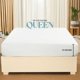 thumbnail image 2 of Sábana ajustable Utopia Bedding Queen Soft de microfibra blanca, 2 of 6