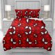 thumbnail image 1 of x910 Bed SheetsSpiderman Duvet Cover men women/Children KID Printing Pokémon cartoon Bedding Set Comforter Bed Soft Comfortable 3-Piece Bedding Set (1 Duvet Cover + 2 Pillow Shams) nj910, 1 of 5