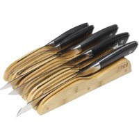 Portacuchillos Bambu Natural Hbt 260X154X47 Mm