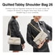 thumbnail image 2 of Bolso de hombro Coach Quilted Tabby 26 con cadena para mujer, 2 of 6