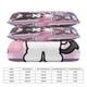 thumbnail image 4 of Kuromi 3 Pieces Anime Merch Comforter Set 1 Quilt Cover 2 Pillowcases 3D Printed Cute Comfortable Bed Set Cover Merchandise Gifts for Boys Girls Adults, 4 of 5