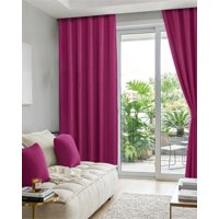 Mylhogar - Juego De Cortinas Blackout Premium Engomadas