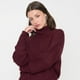 thumbnail image 3 of Sweater Mujer Grueso Burdeo Corona, 3 of 5