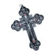 thumbnail image 1 of Crucifijo Religioso Cruz Cristiana Colgante Para Viajes Vacaciones Aniversario Plata, 1 of 5