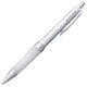 thumbnail image 1 of Bolígrafo Pen Uni Alpha-Gel Jetstream de 0,7 mm con cuerpo plateado, 1 of 6