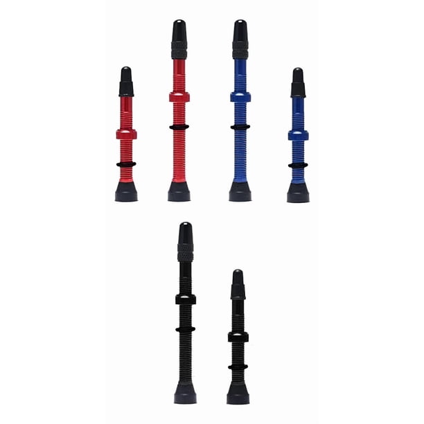 Válvula Tubeless Bicicleta Presta Francesa Tubular 44/60/78 azul