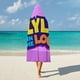 thumbnail image 5 of Lyla en el Bucle Manta Capa con Capucha Anti-Bolitas, Manta de Lana Ártica Suave, Manta Portátil de Felpa Ligera y Lujosa, Poncho para Siesta en Casa y Oficina, 100*130cm, 5 of 6