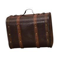 Magideal - Maleta De Madera Estilo Vintage, Decoración De Estilo Retro, Equipaje Para Exhibición En De Fiestas 265 Cm X 15 Cm X 21 Cm